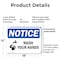 Signmission Safety Culture Sign, 18 in Width, Plastic, Rectangle OS-2PACK-NS-P-1218-L-18950 - alternate 2